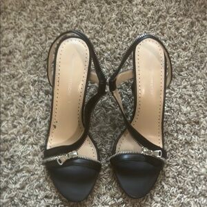 Adrienne Vittadini Black Heels Classic Design